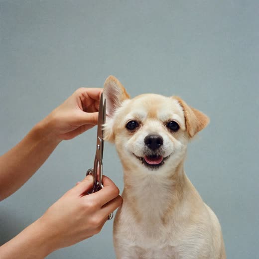 A small dog mid-bath with soapy fur